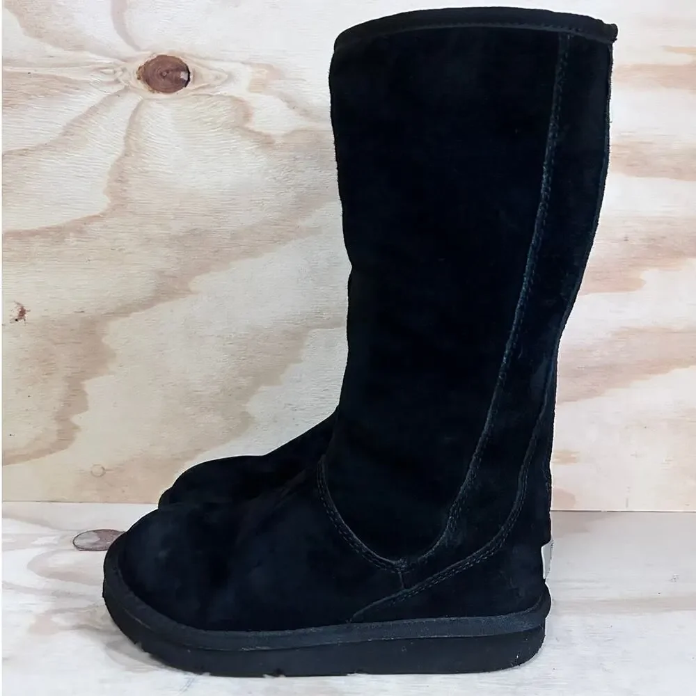 UGG Australia - Knighsbridge - Back Zip Boots - Black - Women's - 5 - S/N 5119
